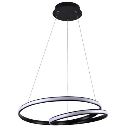 LED Prigušivi luster na sajli LED/65W/230V 3000-6500K pr. 56 cm + Daljinski upravljač