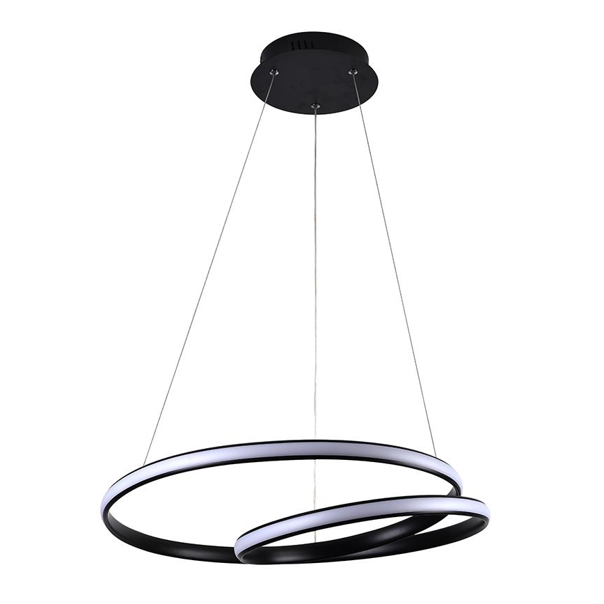 LED Prigušivi luster na sajli LED/65W/230V 3000-6500K pr. 56 cm + Daljinski upravljač