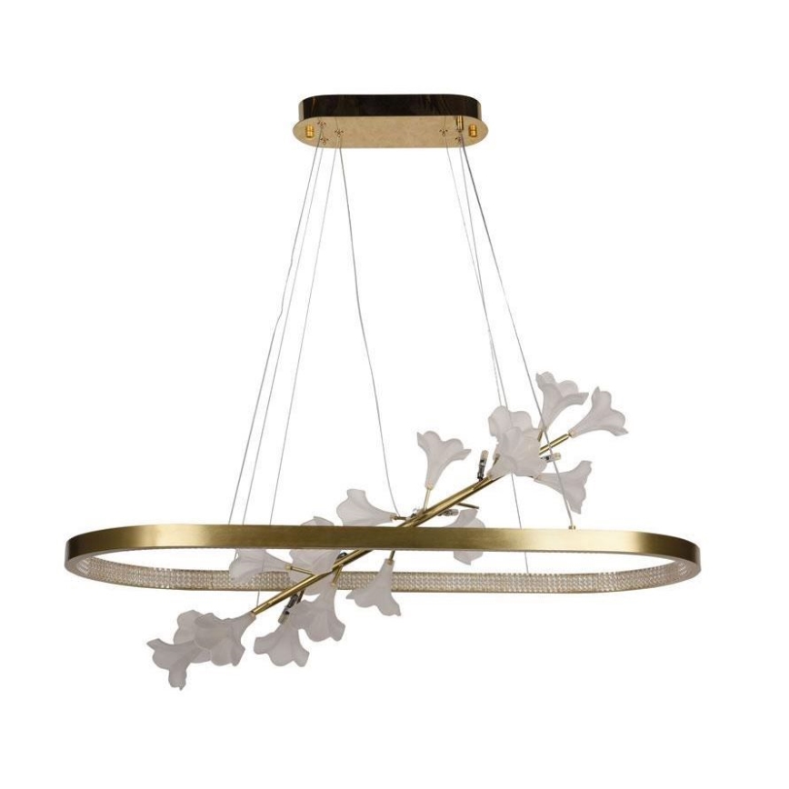 LED Prigušivi luster na sajli LED/65W/230V 3000-6500K + Daljinski upravljač
