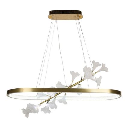 LED Prigušivi luster na sajli LED/65W/230V 3000-6500K + Daljinski upravljač