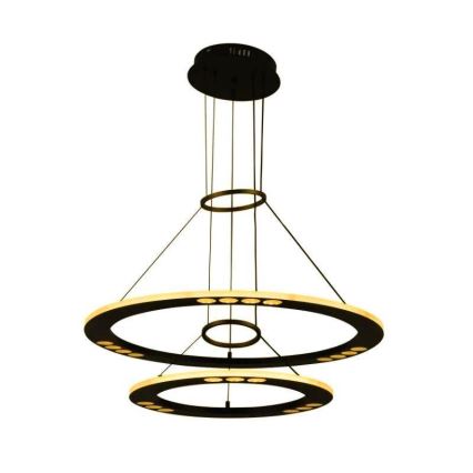 LED Prigušivi luster na sajli LED/65W/230V 3000-6500K + Daljinski upravljač