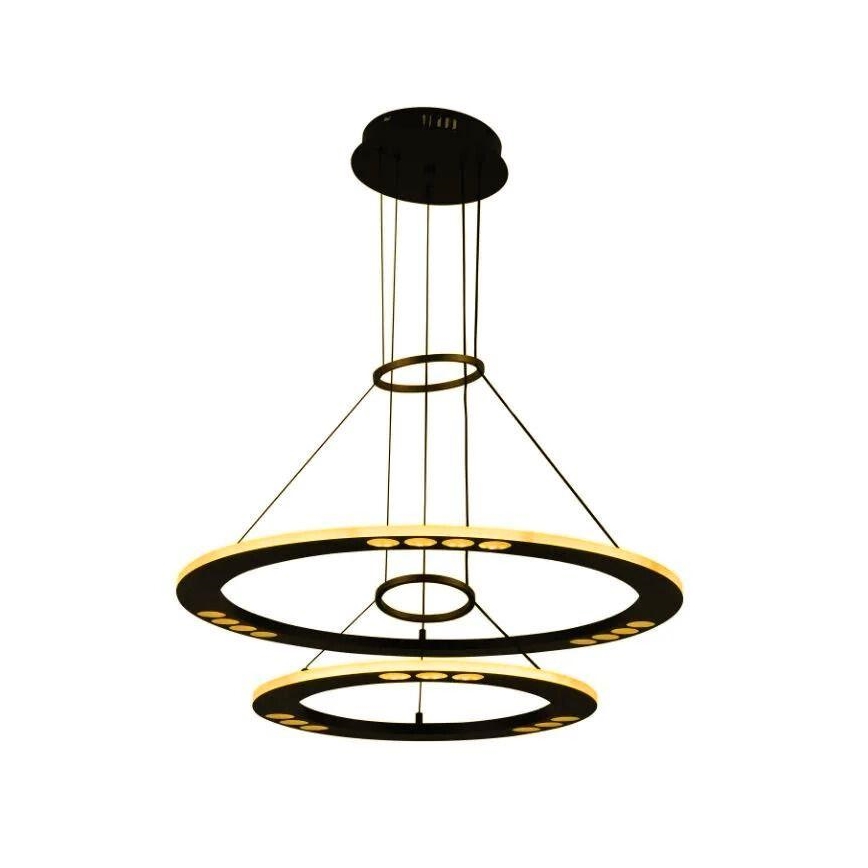 LED Prigušivi luster na sajli LED/65W/230V 3000-6500K + Daljinski upravljač