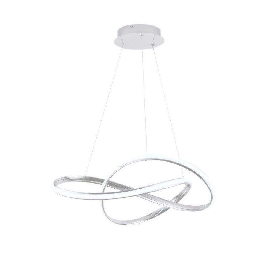 LED Prigušivi luster na sajli LED/70W/230V 3000-6500K bela + Daljinski upravljač