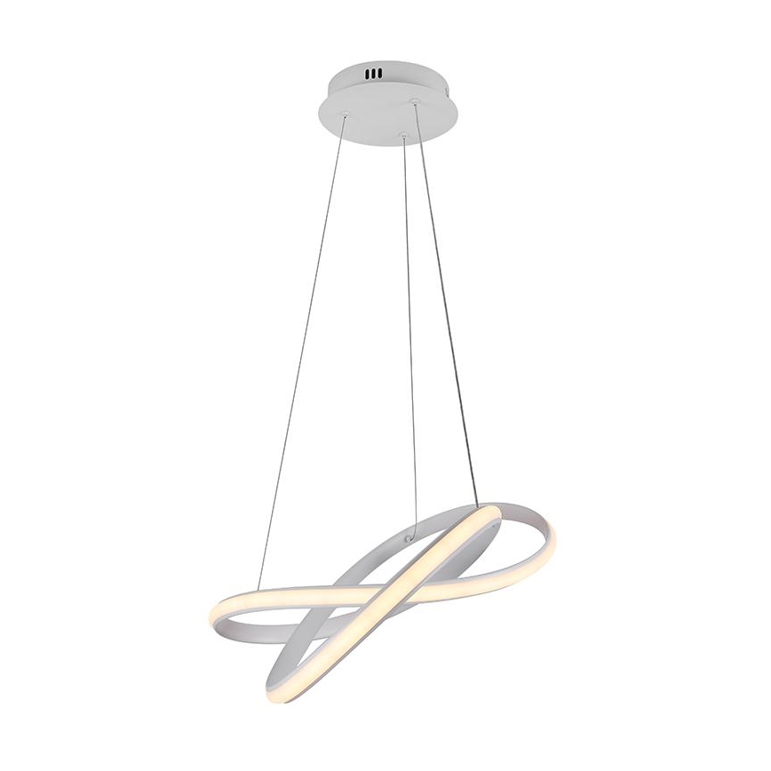 LED Prigušivi luster na sajli LED/70W/230V 3000-6500K bela + Daljinski upravljač