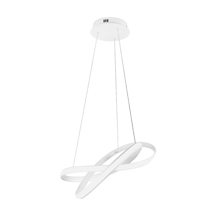 LED Prigušivi luster na sajli LED/70W/230V 3000-6500K bela + Daljinski upravljač