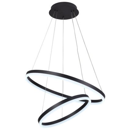LED Prigušivi luster na sajli LED/70W/230V 3000-6500K pr. 60 cm + Daljinski upravljač