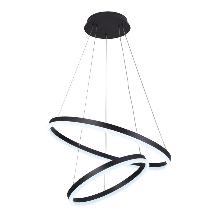 LED Prigušivi luster na sajli LED/70W/230V 3000-6500K pr. 60 cm + Daljinski upravljač