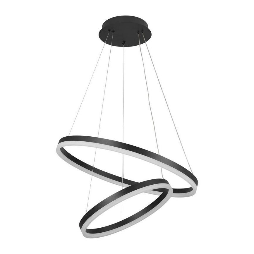 LED Prigušivi luster na sajli LED/70W/230V 3000-6500K pr. 60 cm + Daljinski upravljač