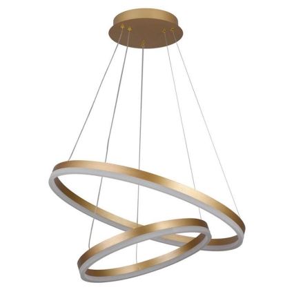 LED Prigušivi luster na sajli LED/70W/230V 3000-6500K pr. 60 cm + Daljinski upravljač