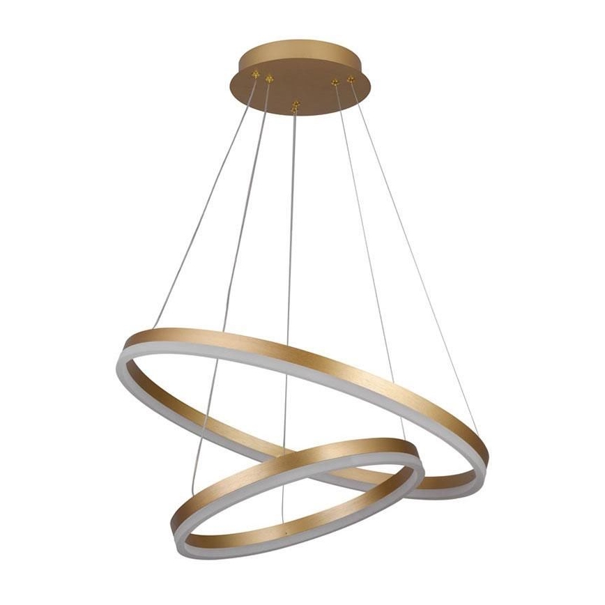 LED Prigušivi luster na sajli LED/70W/230V 3000-6500K pr. 60 cm + Daljinski upravljač