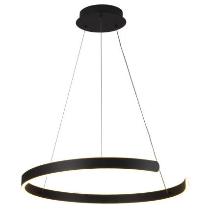 LED Prigušivi luster na sajli LED/70W/230V 3000-6500K pr. 60 cm + Daljinski upravljač
