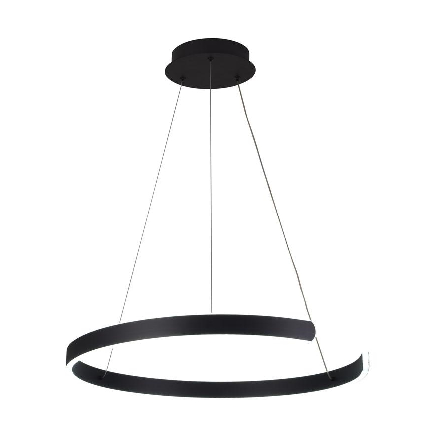 LED Prigušivi luster na sajli LED/70W/230V 3000-6500K pr. 60 cm + Daljinski upravljač