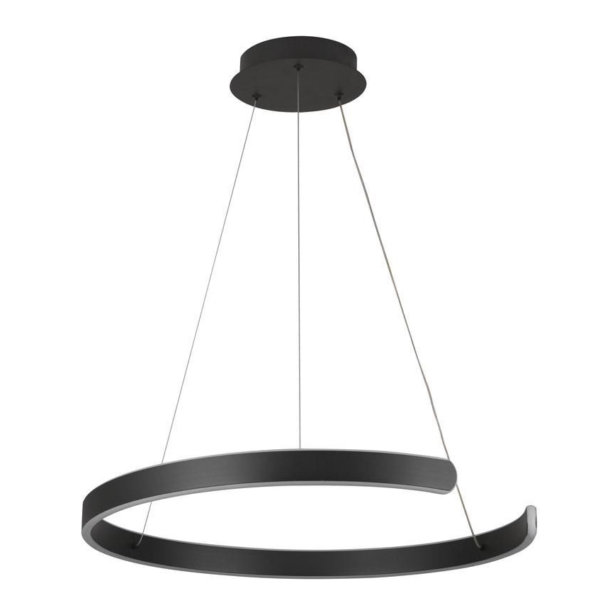 LED Prigušivi luster na sajli LED/70W/230V 3000-6500K pr. 60 cm + Daljinski upravljač
