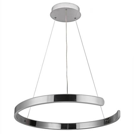 LED Prigušivi luster na sajli LED/70W/230V 3000-6500K pr. 60 cm + Daljinski upravljač