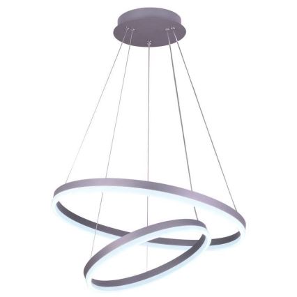 LED Prigušivi luster na sajli LED/70W/230V 3000-6500K + Daljinski upravljač