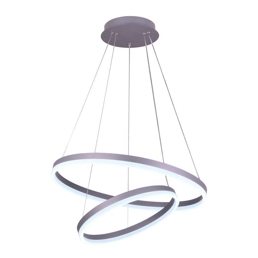 LED Prigušivi luster na sajli LED/70W/230V 3000-6500K + Daljinski upravljač