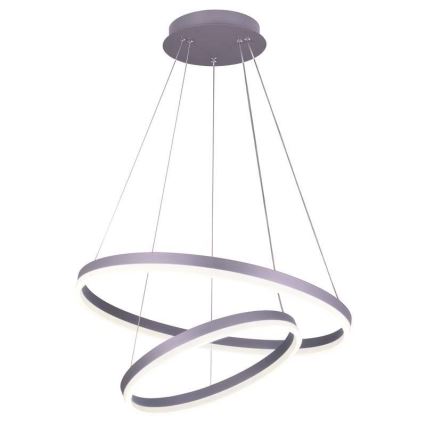 LED Prigušivi luster na sajli LED/70W/230V 3000-6500K + Daljinski upravljač