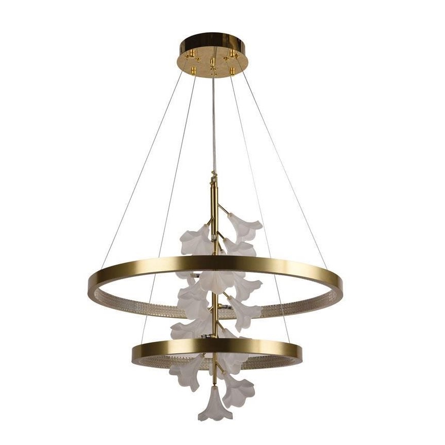 LED Prigušivi luster na sajli LED/70W/230V 3000-6500K + Daljinski upravljač