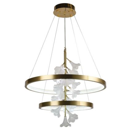 LED Prigušivi luster na sajli LED/70W/230V 3000-6500K + Daljinski upravljač