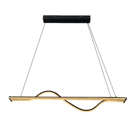 LED Prigušivi luster na sajli LED/70W/230V 3000-6500K + Daljinski upravljač