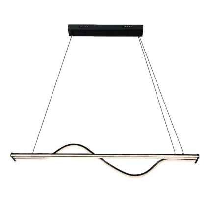 LED Prigušivi luster na sajli LED/70W/230V 3000-6500K + Daljinski upravljač