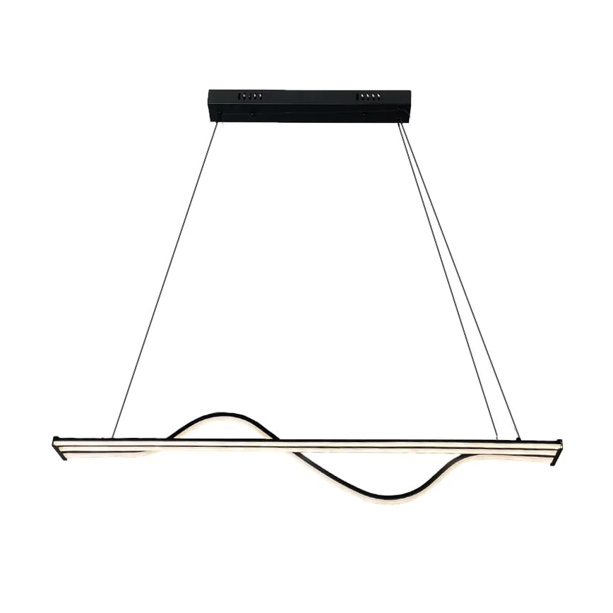 LED Prigušivi luster na sajli LED/70W/230V 3000-6500K + Daljinski upravljač