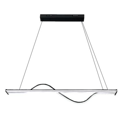 LED Prigušivi luster na sajli LED/70W/230V 3000-6500K + Daljinski upravljač
