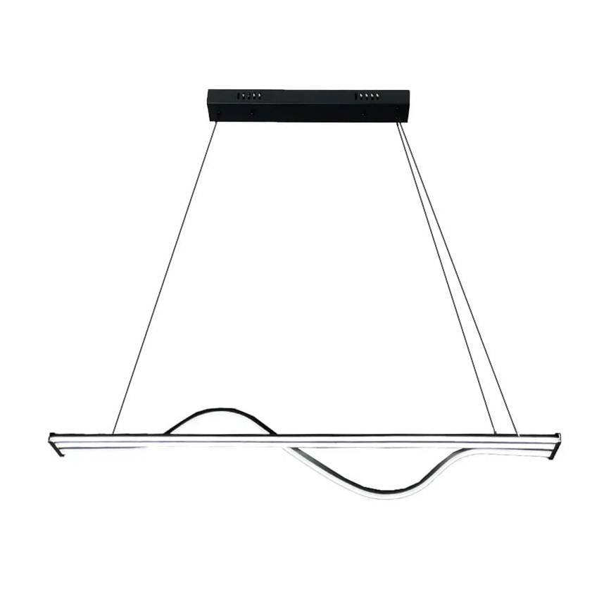 LED Prigušivi luster na sajli LED/70W/230V 3000-6500K + Daljinski upravljač