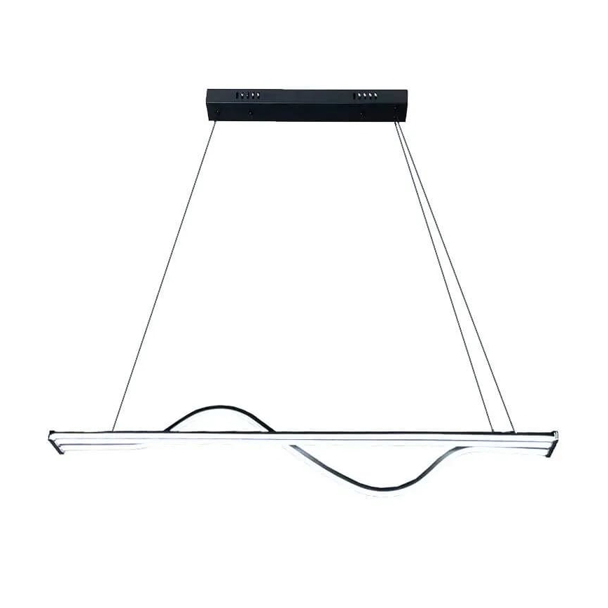 LED Prigušivi luster na sajli LED/70W/230V 3000-6500K + Daljinski upravljač