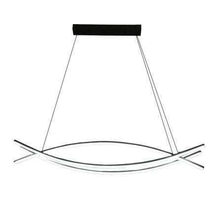 LED Prigušivi luster na sajli LED/70W/230V 3000-6500K + Daljinski upravljač