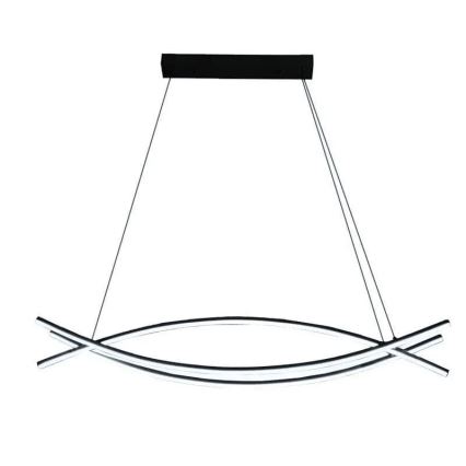 LED Prigušivi luster na sajli LED/70W/230V 3000-6500K + Daljinski upravljač