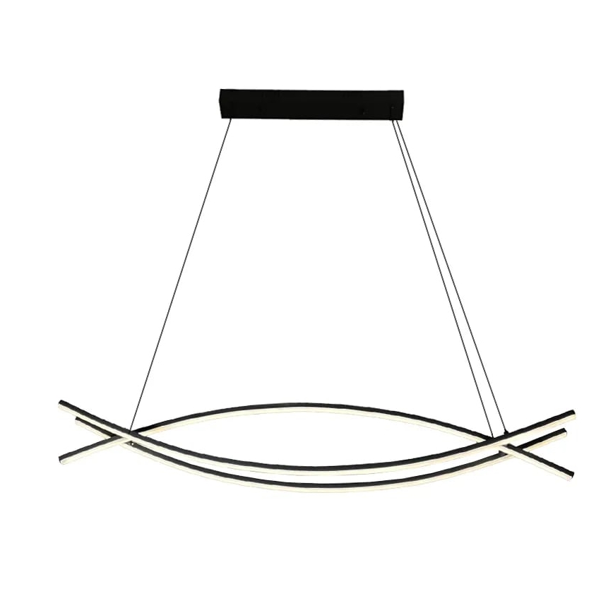 LED Prigušivi luster na sajli LED/70W/230V 3000-6500K + Daljinski upravljač