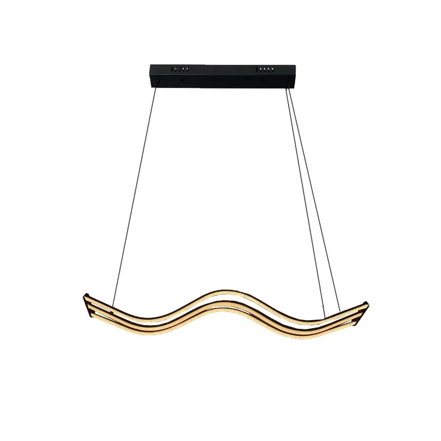 LED Prigušivi luster na sajli LED/70W/230V 3000-6500K + Daljinski upravljač