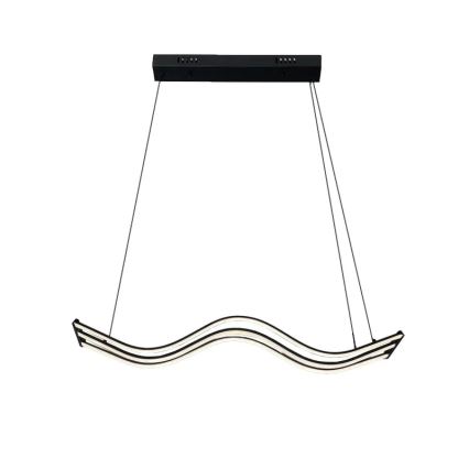 LED Prigušivi luster na sajli LED/70W/230V 3000-6500K + Daljinski upravljač