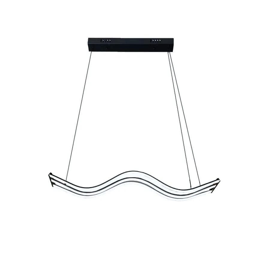 LED Prigušivi luster na sajli LED/70W/230V 3000-6500K + Daljinski upravljač