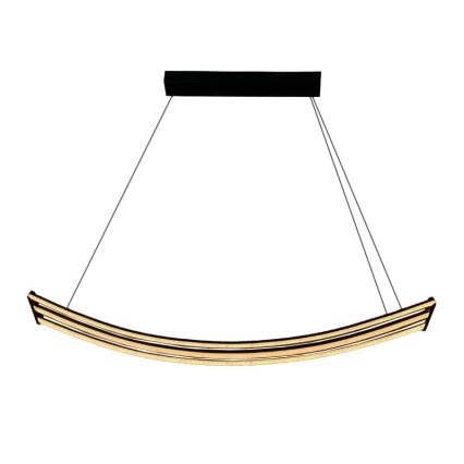 LED Prigušivi luster na sajli LED/70W/230V 3000-6500K + Daljinski upravljač