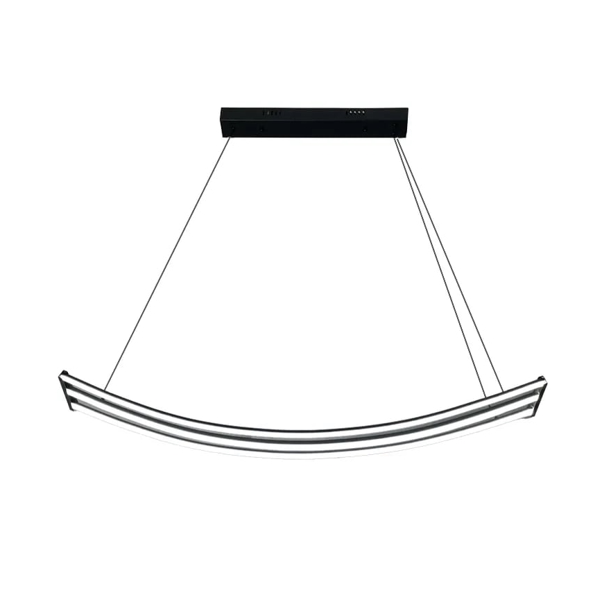 LED Prigušivi luster na sajli LED/70W/230V 3000-6500K + Daljinski upravljač
