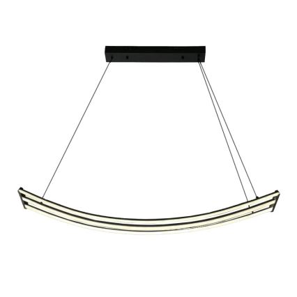 LED Prigušivi luster na sajli LED/70W/230V 3000-6500K + Daljinski upravljač