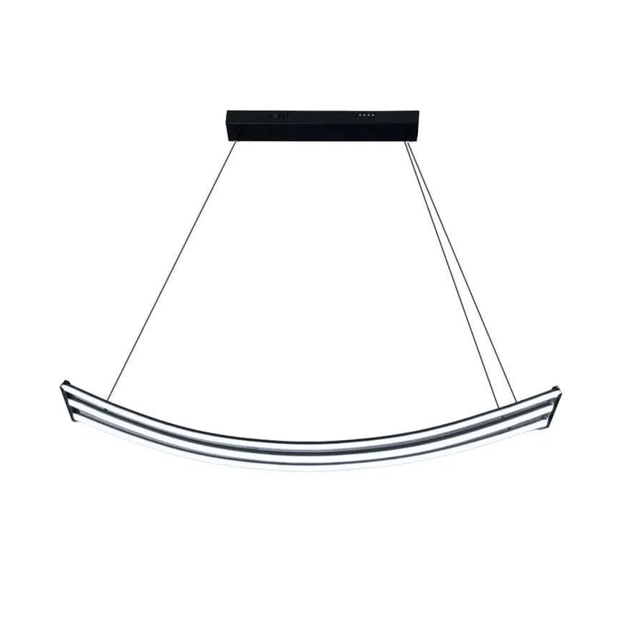 LED Prigušivi luster na sajli LED/70W/230V 3000-6500K + Daljinski upravljač