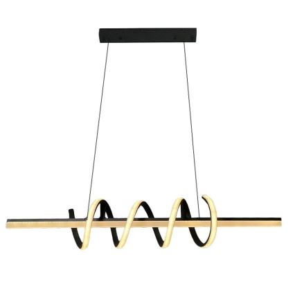LED Prigušivi luster na sajli LED/70W/230V 3000-6500K + Daljinski upravljač