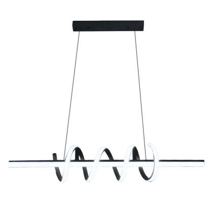 LED Prigušivi luster na sajli LED/70W/230V 3000-6500K + Daljinski upravljač