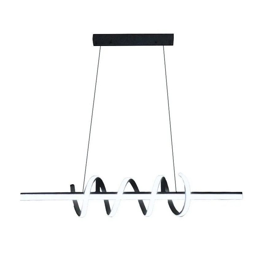 LED Prigušivi luster na sajli LED/70W/230V 3000-6500K + Daljinski upravljač