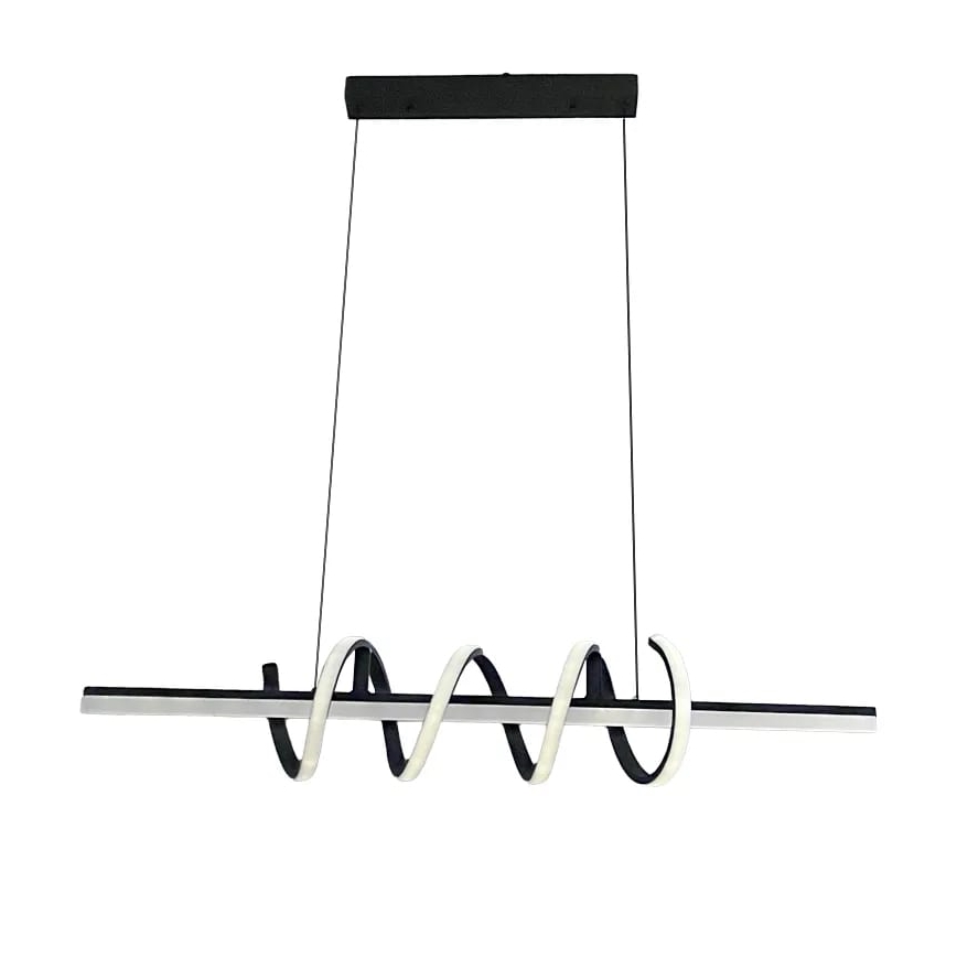LED Prigušivi luster na sajli LED/70W/230V 3000-6500K + Daljinski upravljač