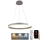LED Prigušivi luster na sajli LED/70W/230V 3000-6500K pr. 60 cm + Daljinski upravljač