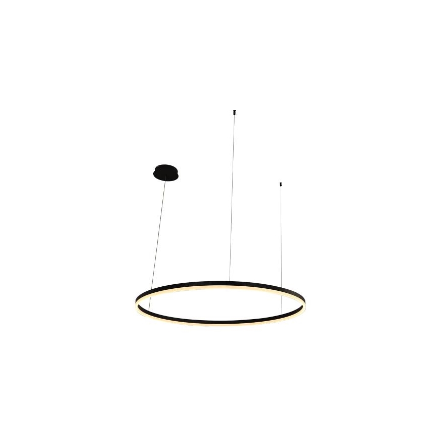 LED Prigušivi luster na sajli LED/72W/230V 3000-6500K pr. 100 cm + Daljinski upravljač