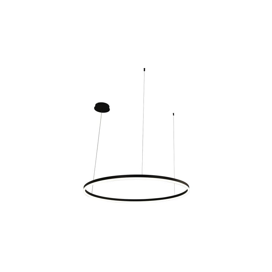 LED Prigušivi luster na sajli LED/72W/230V 3000-6500K pr. 100 cm + Daljinski upravljač