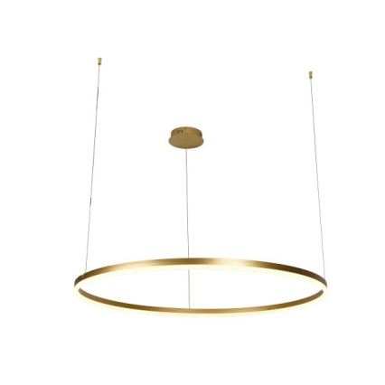 LED Prigušivi luster na sajli LED/72W/230V 3000-6500K pr. 100 cm + Daljinski upravljač