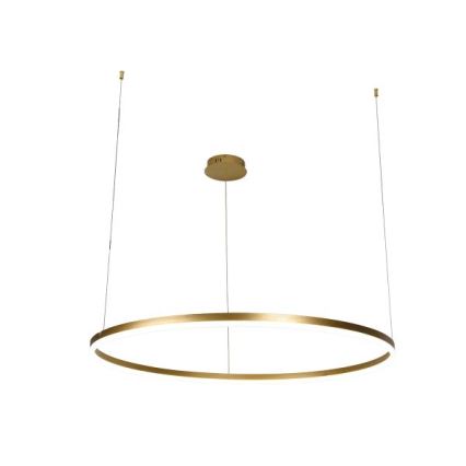 LED Prigušivi luster na sajli LED/72W/230V 3000-6500K pr. 100 cm + Daljinski upravljač