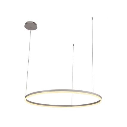 LED Prigušivi luster na sajli LED/72W/230V 3000-6500K pr. 100 cm + Daljinski upravljač