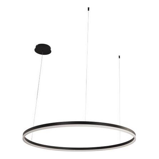 LED Prigušivi luster na sajli LED/72W/230V 3000-6500K pr. 100 cm + Daljinski upravljač